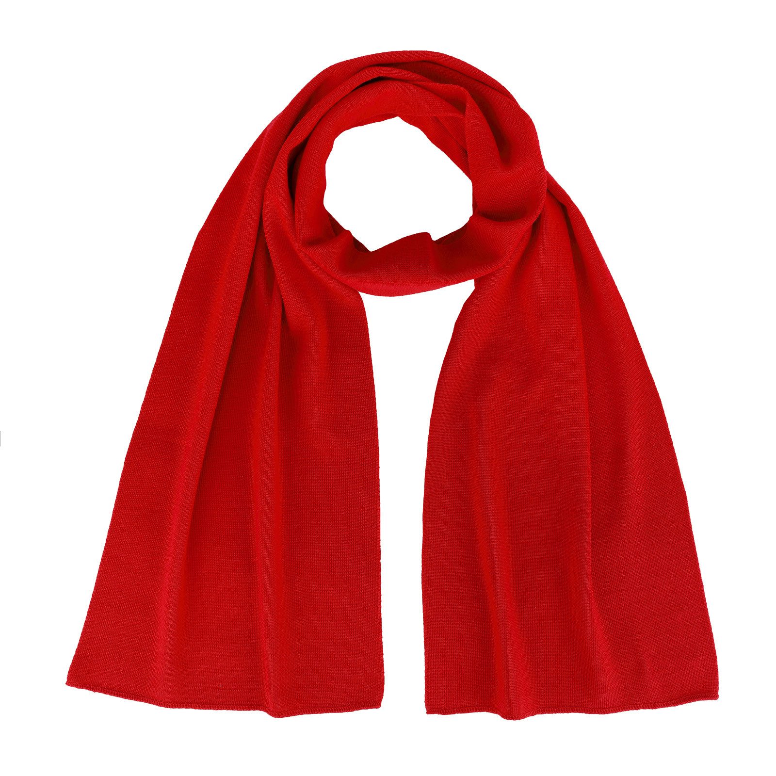 modAS Wollschal 1073, Unisex Schal Feinstrickschal aus 100% Wolle (Merinowolle)