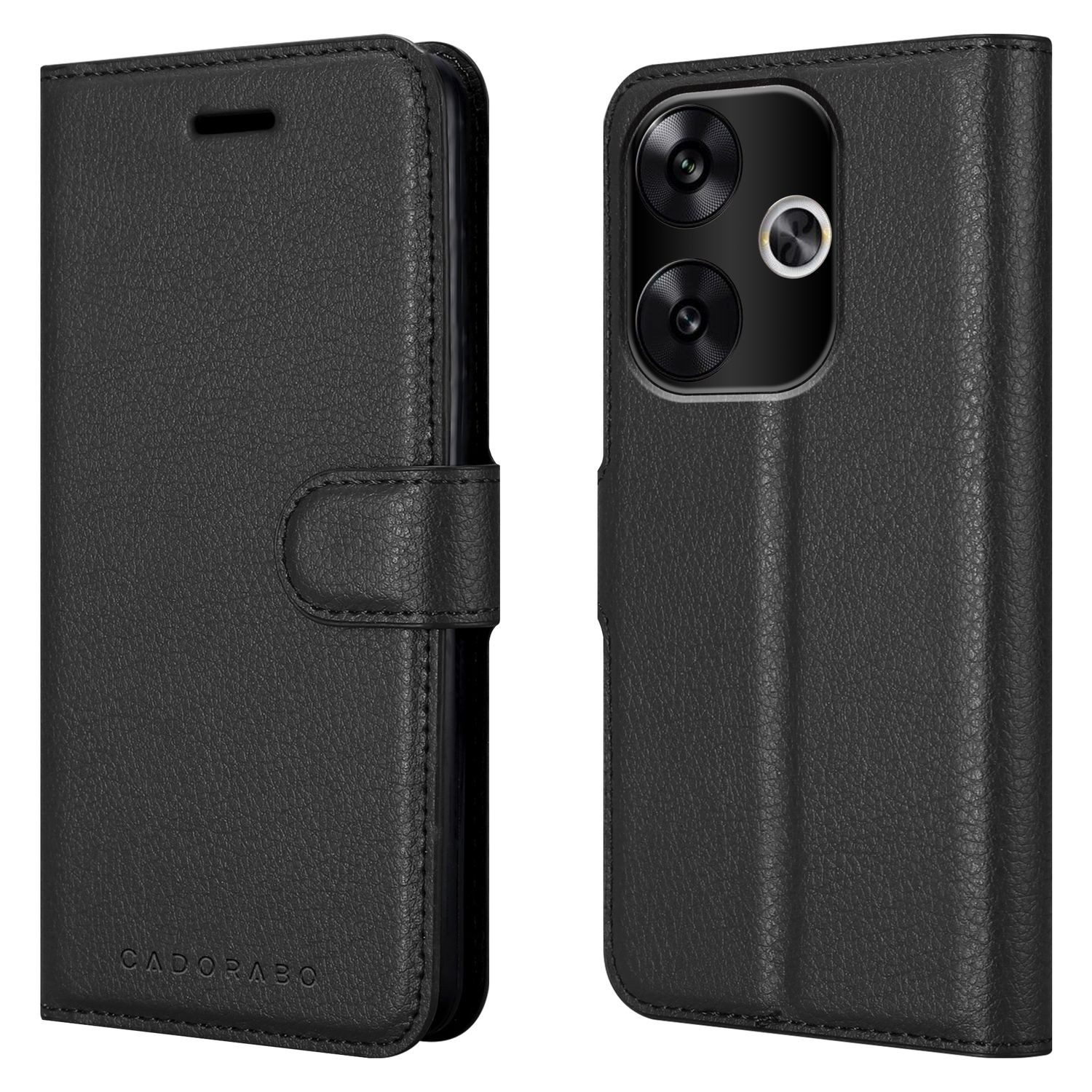 Cadorabo Handyhülle für Xiaomi Poco F6 Hülle Xiaomi Poco F6, Hülle Schutzhülle mit Standfunktion, Kartenfach und Magnetverschluss