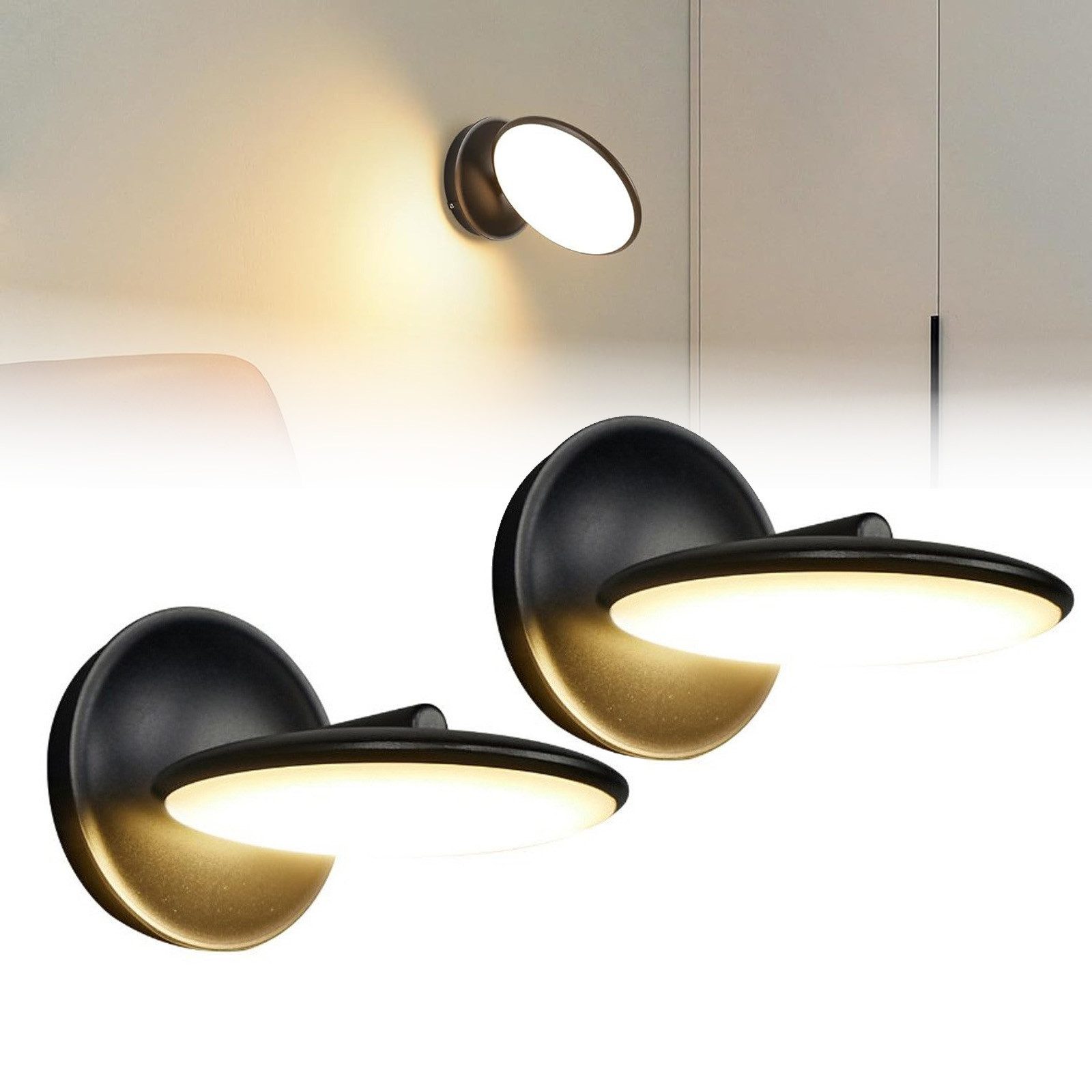 BlingBin LED Wandleuchte 12W Außenlampe Aussen, günstig online kaufen