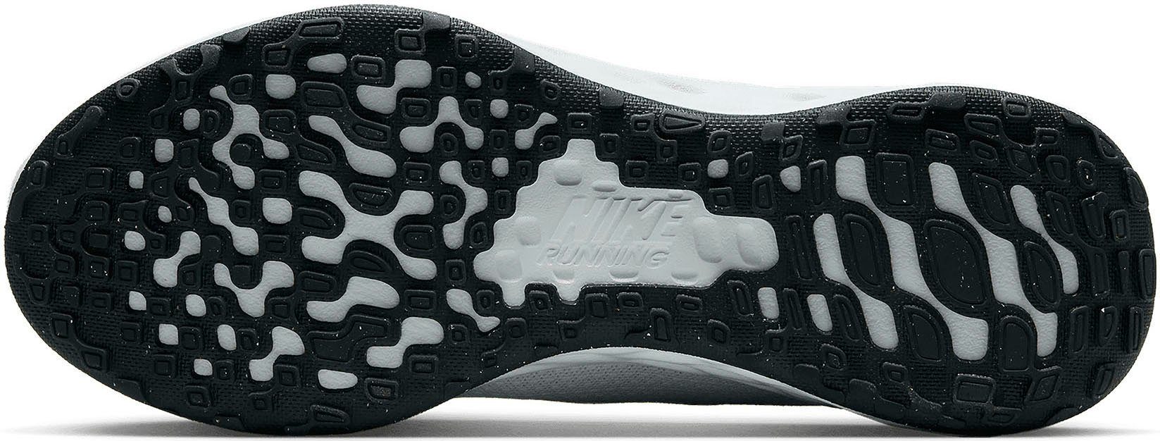 Nike REVOLUTION Laufschuh 6 NEXT NATURE WHITE-PINK-SPELL-FOSSIL-STONE-BLACK
