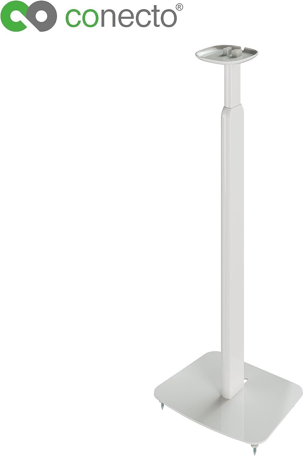 conecto Lautsprecher-Wandhalterung conecto höhenverstellbarer Lautsprecherständer für SONOS ONE® und