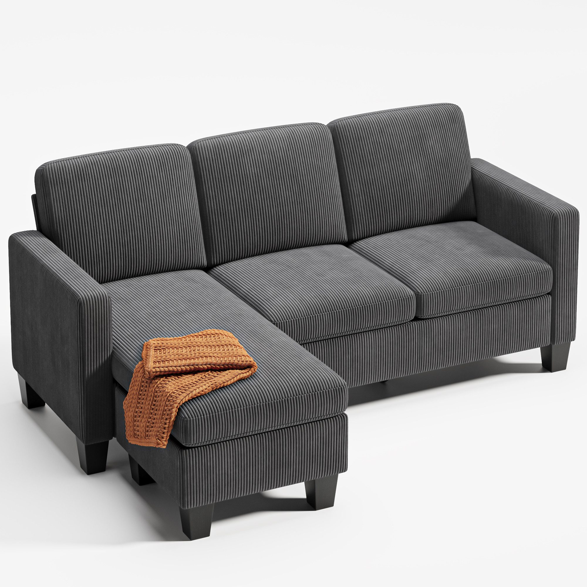 Bealife Ecksofa L-Form, B: 188cm, mit Bettfunktion günstig online kaufen