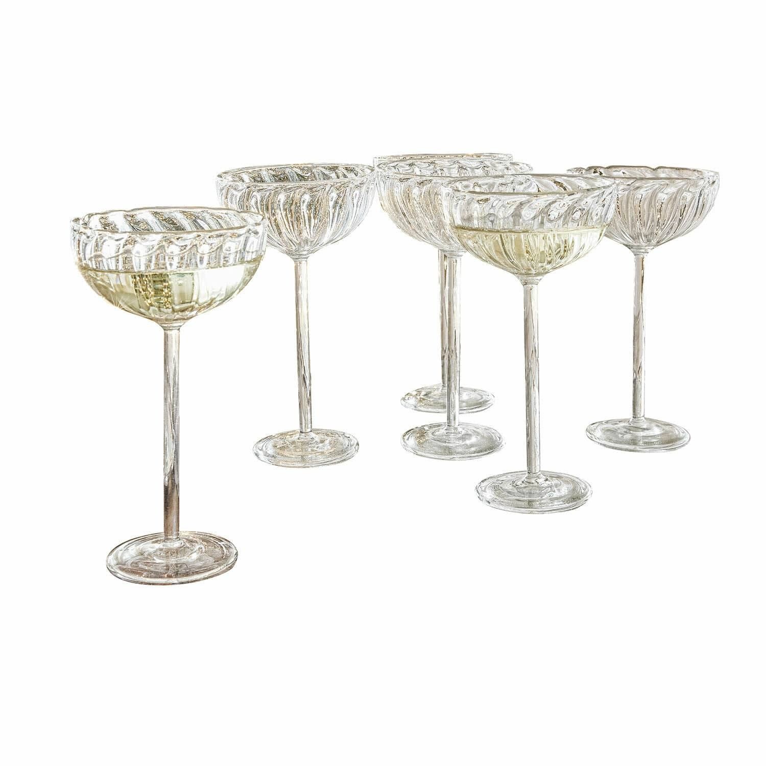 Mirabeau Glas Glas 6er Set Bavella klar, Glas