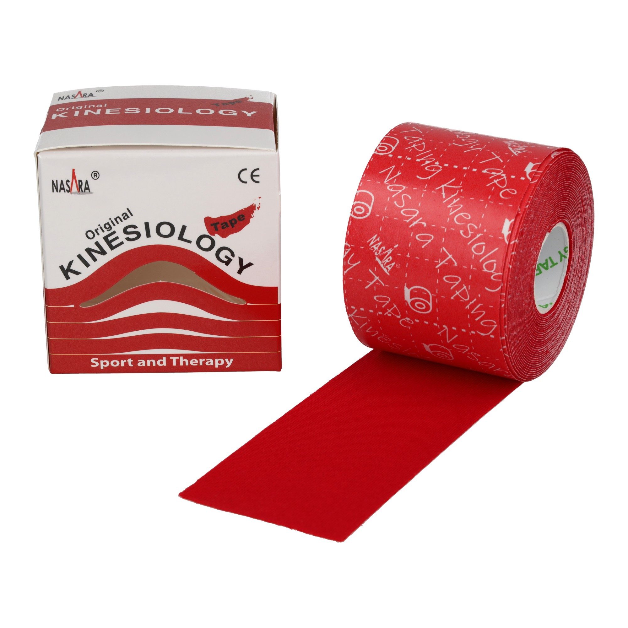 NASARA Kinesiologie-Tape 5cm x 5m 12 Farben