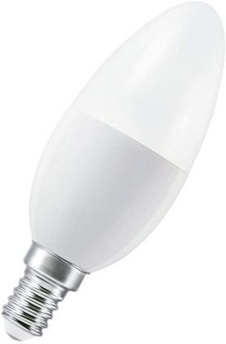 Ledvance SMARTEplus LED Lampe E14 Glühlampe kerzenform Smarte Lampe, Lichtfarbe änderbar, Dimmbar, Energiesparend