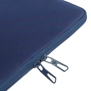 Tucano Laptop-Hülle Second Skin Elements, Neopren Schutzhülle, Blau 13 Zoll, MacBook Air 13 Zoll (2015-2017) / MacBook Pro 14 Zoll (2021-2023)