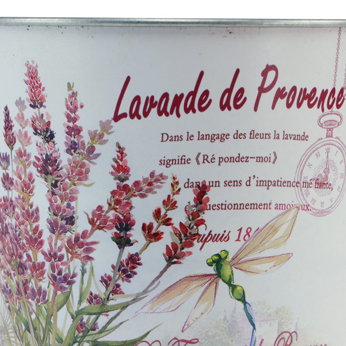 Viana Übertopf Metall Übertopf Lavendel Design günstig online kaufen