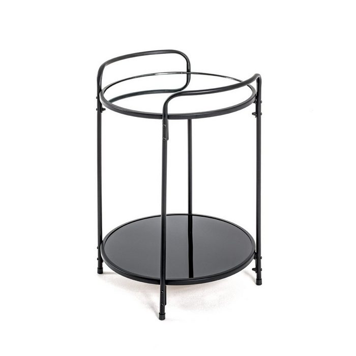 HAKU Beistelltisch HAKU Möbel Beistelltisch - schwarz-lackiert - H. 50cm