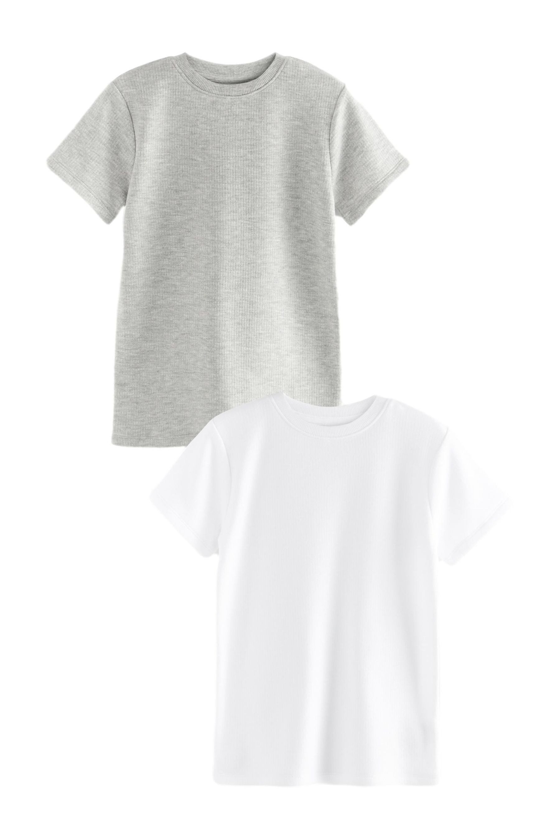 Next Thermounterhemd Kurzärmelige Thermo-T-Shirts im 2er-Pack (2-St)