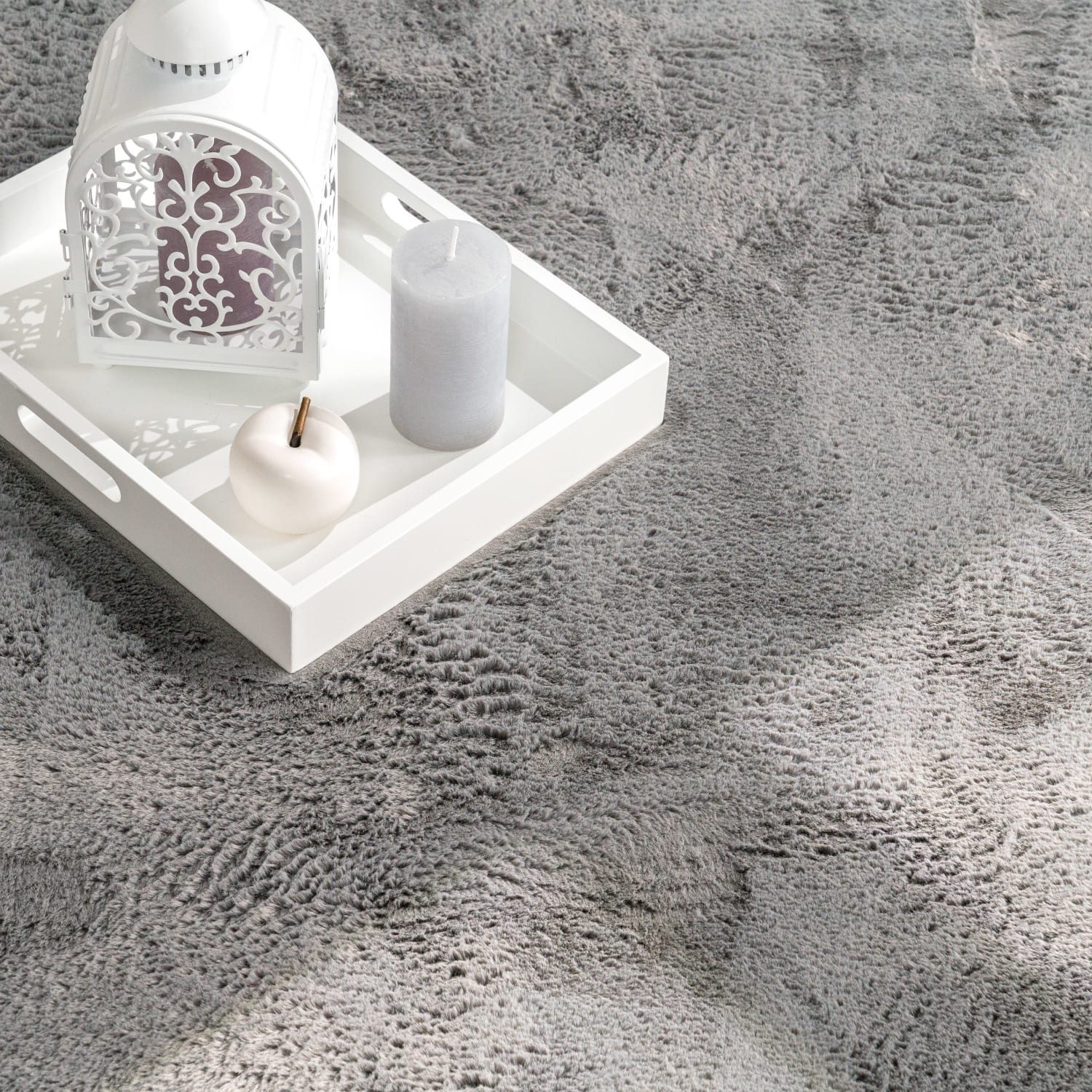 KADIMA DESIGN Teppich waschbar Einfarbig Wohnzimmer günstig online kaufen