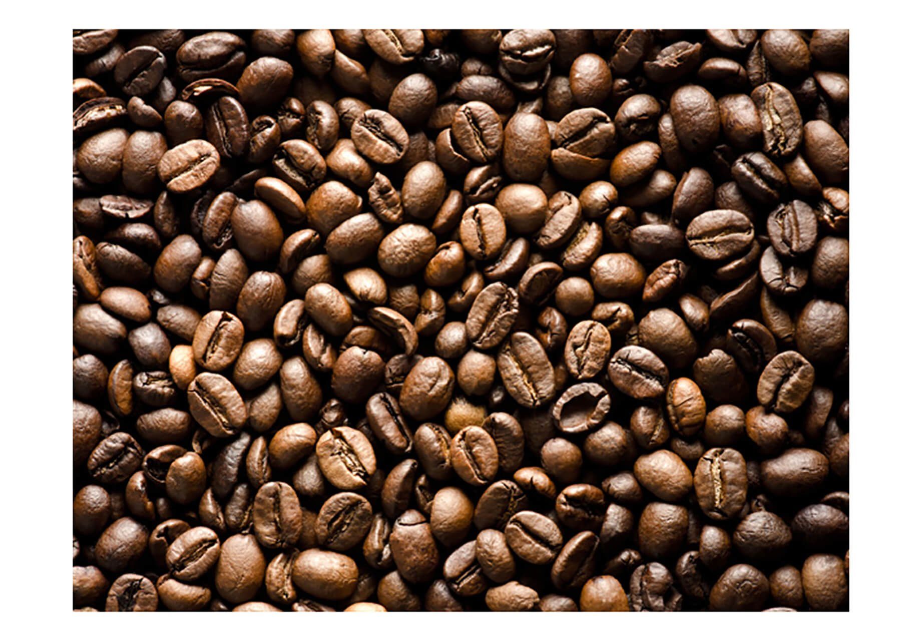 KUNSTLOFT Vliestapete Smell of Coffee 4x3.09 m, halb-matt, lichtbeständige Design Tapete