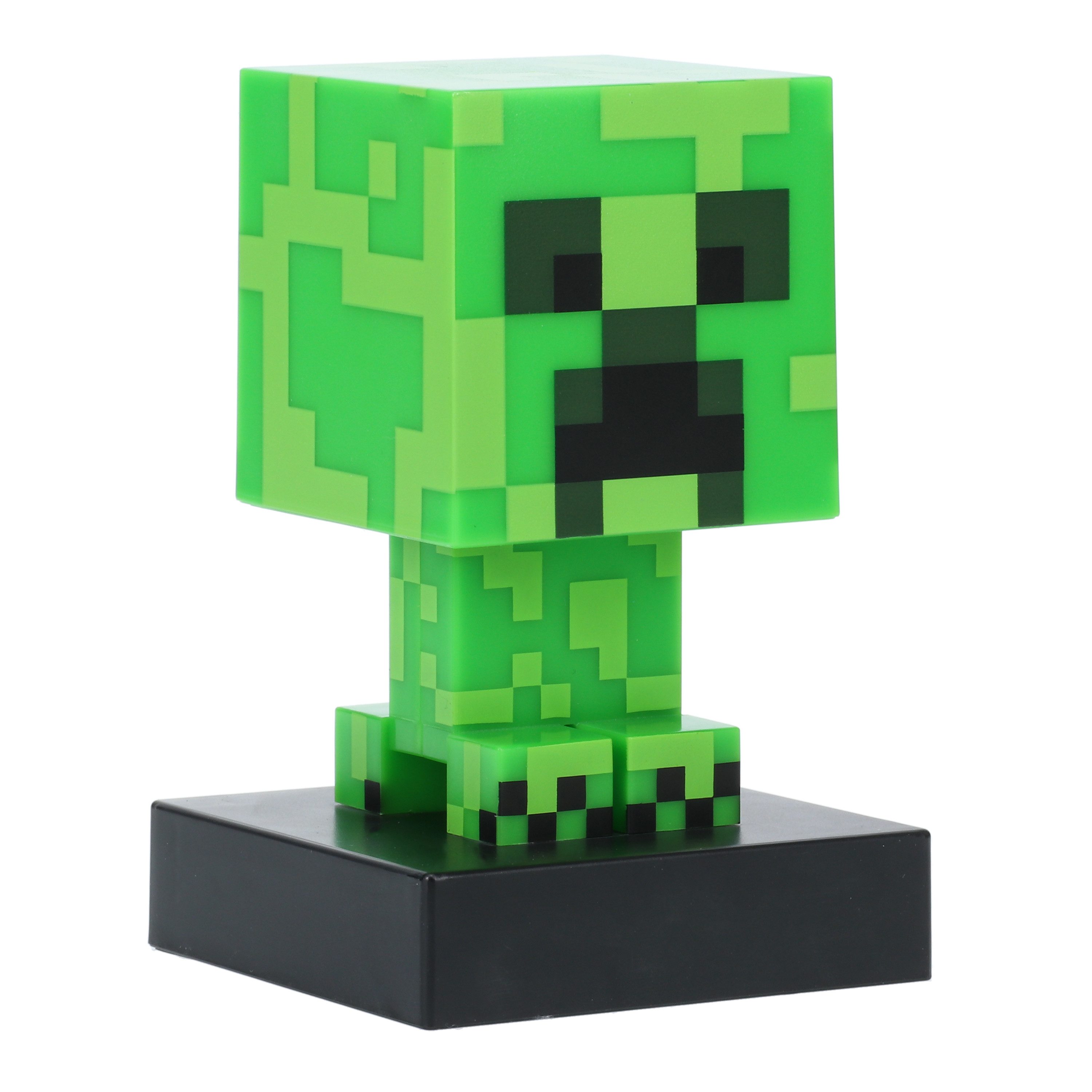 Paladone LED Dekolicht Minecraft Creeper Licht, 3D Lampe, LED fest integriert, 12 cm hoch, Batteriebetrieben