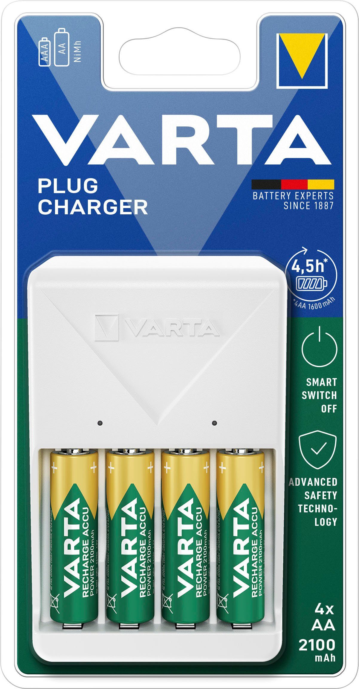 Plug Charger Batterie-Ladegerät