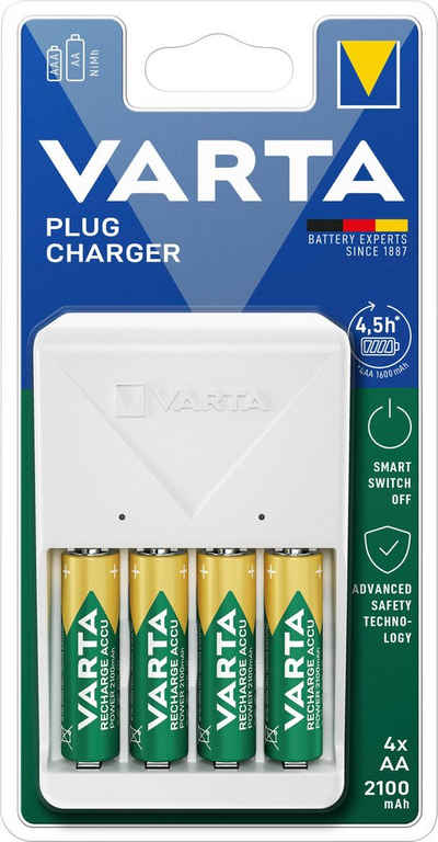 VARTA Plug Charger Batterie-Ladegerät (1-tlg)