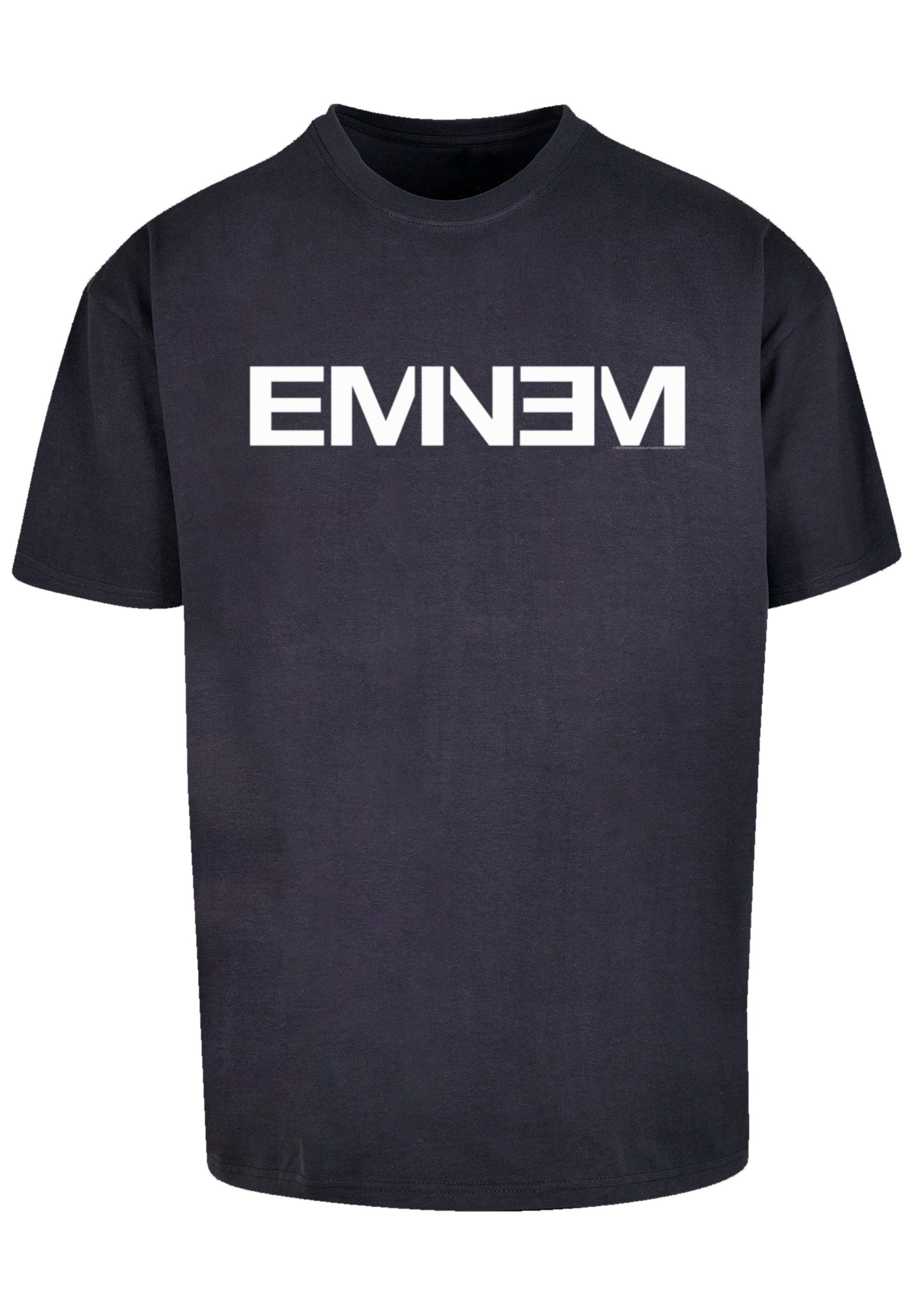 Premium Musik navy Hip T-Shirt Eminem Qualität, Music Hop Rap F4NT4STIC