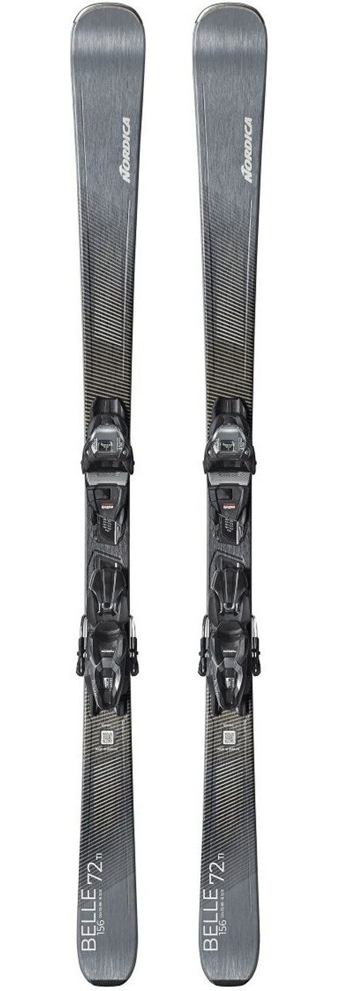 Nordica Ski BELLE 72 TI X + COMP10 FDT 001 GRAU/GOLD