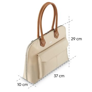 Hama Laptoptasche Laptoptasche für 13,3-14,1“ (Recycling Henkeltasche aus Kunstleder)