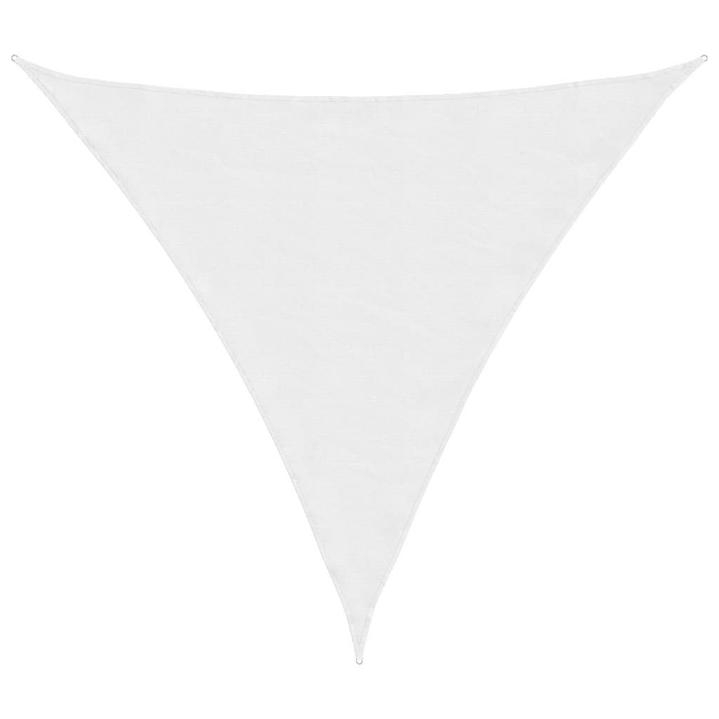 furnicato Sonnensegel Dreieckiges 2x2x2 m Weiß wasserfest UV-beständig, (1-tlg)