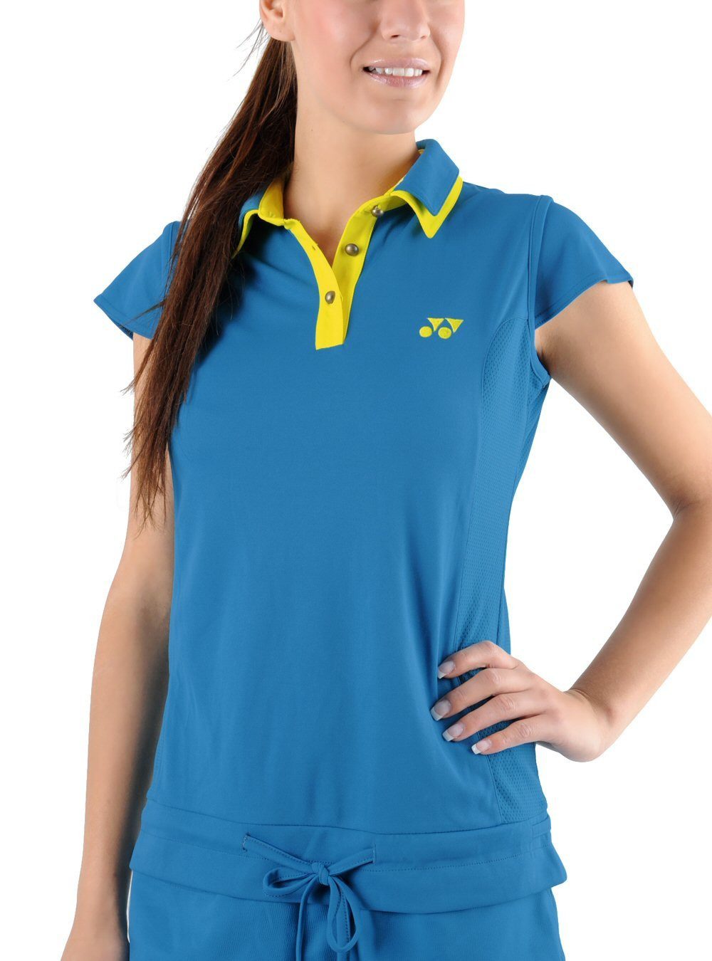 Yonex Poloshirt New York blaugrün Damen