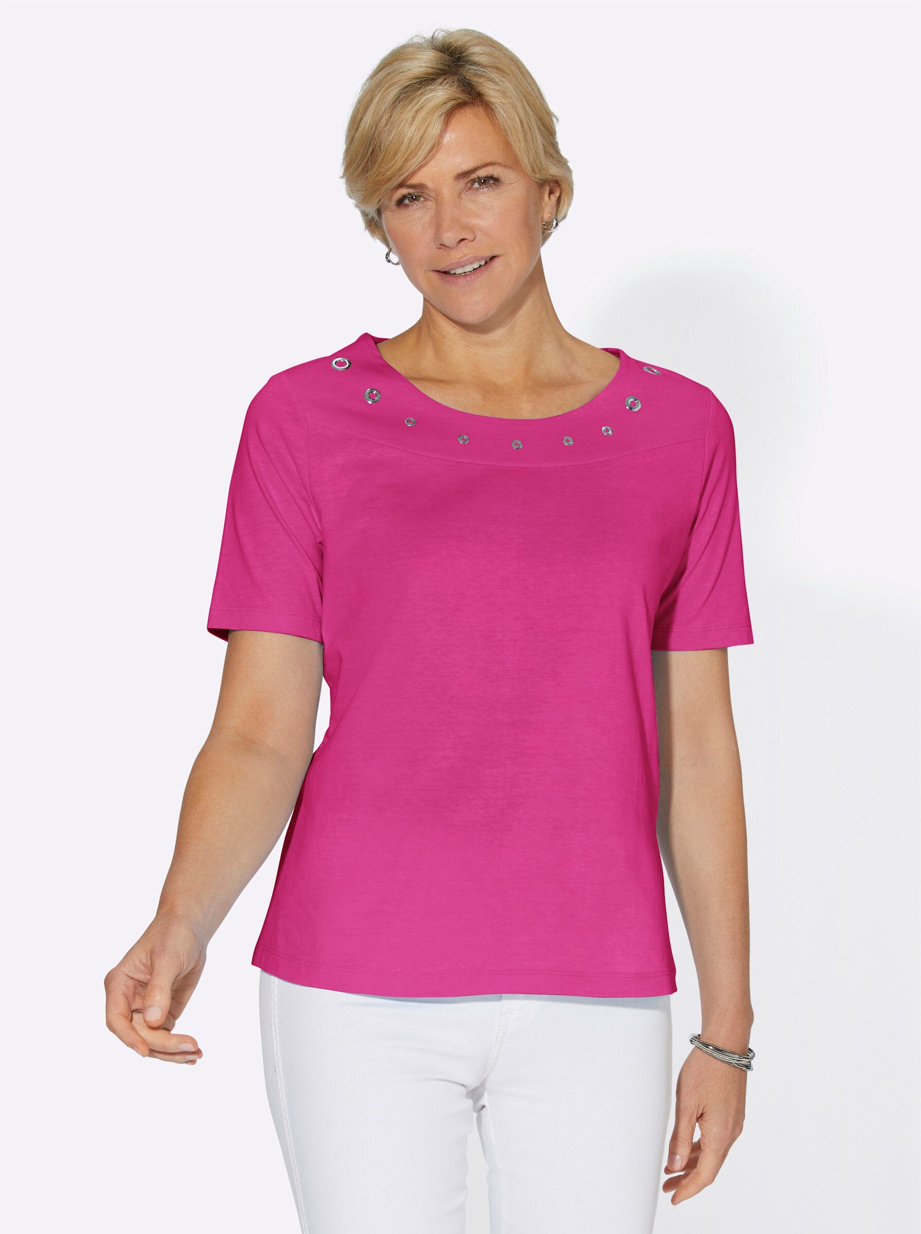 Casual Looks Kurzarmshirt "Shirt", (1 tlg.) günstig online kaufen
