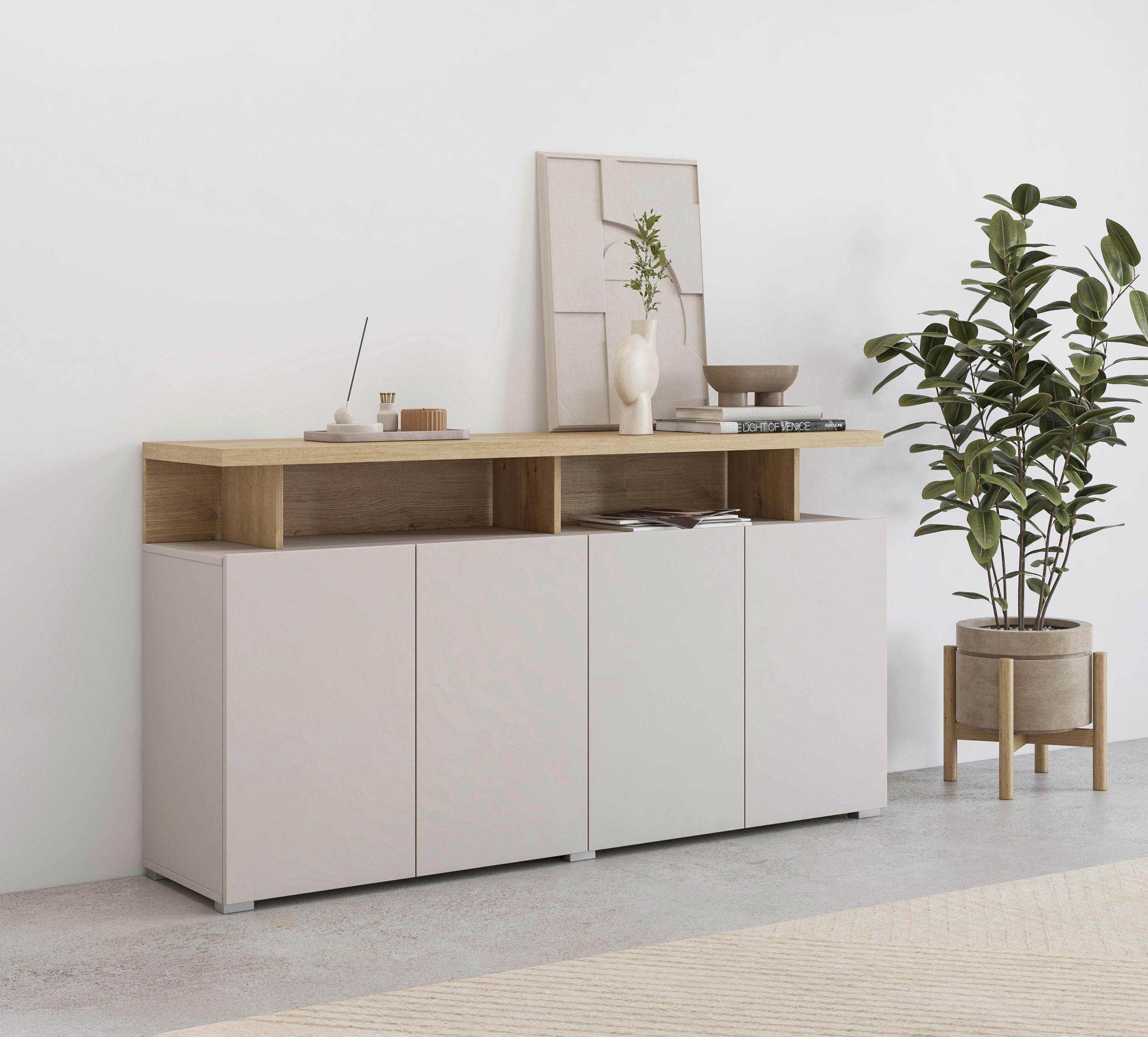 Home affaire Sideboard Serio, Breite 152,5 cm