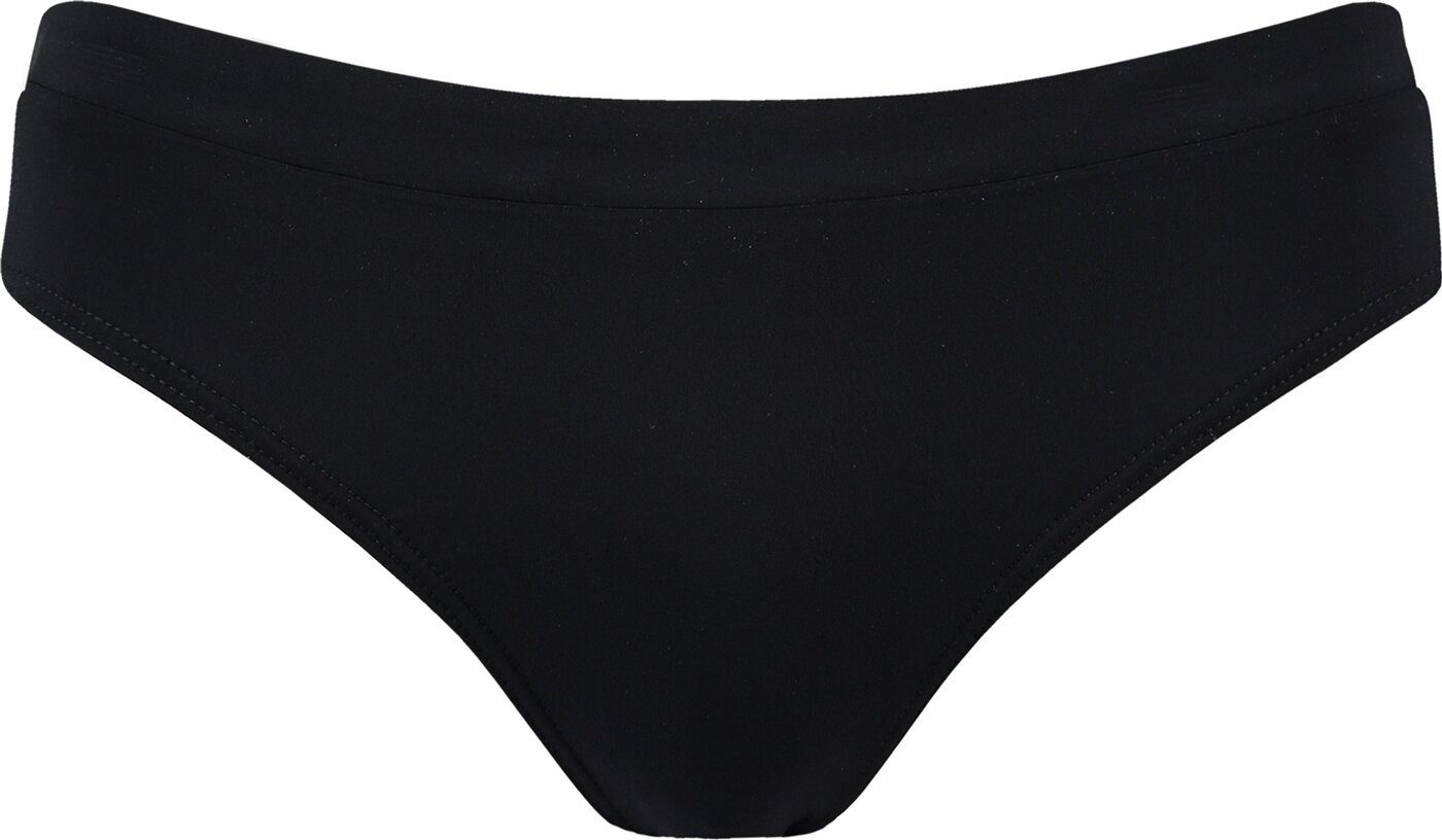 Bikini-Hose Solid Bikini Briefs BLACK