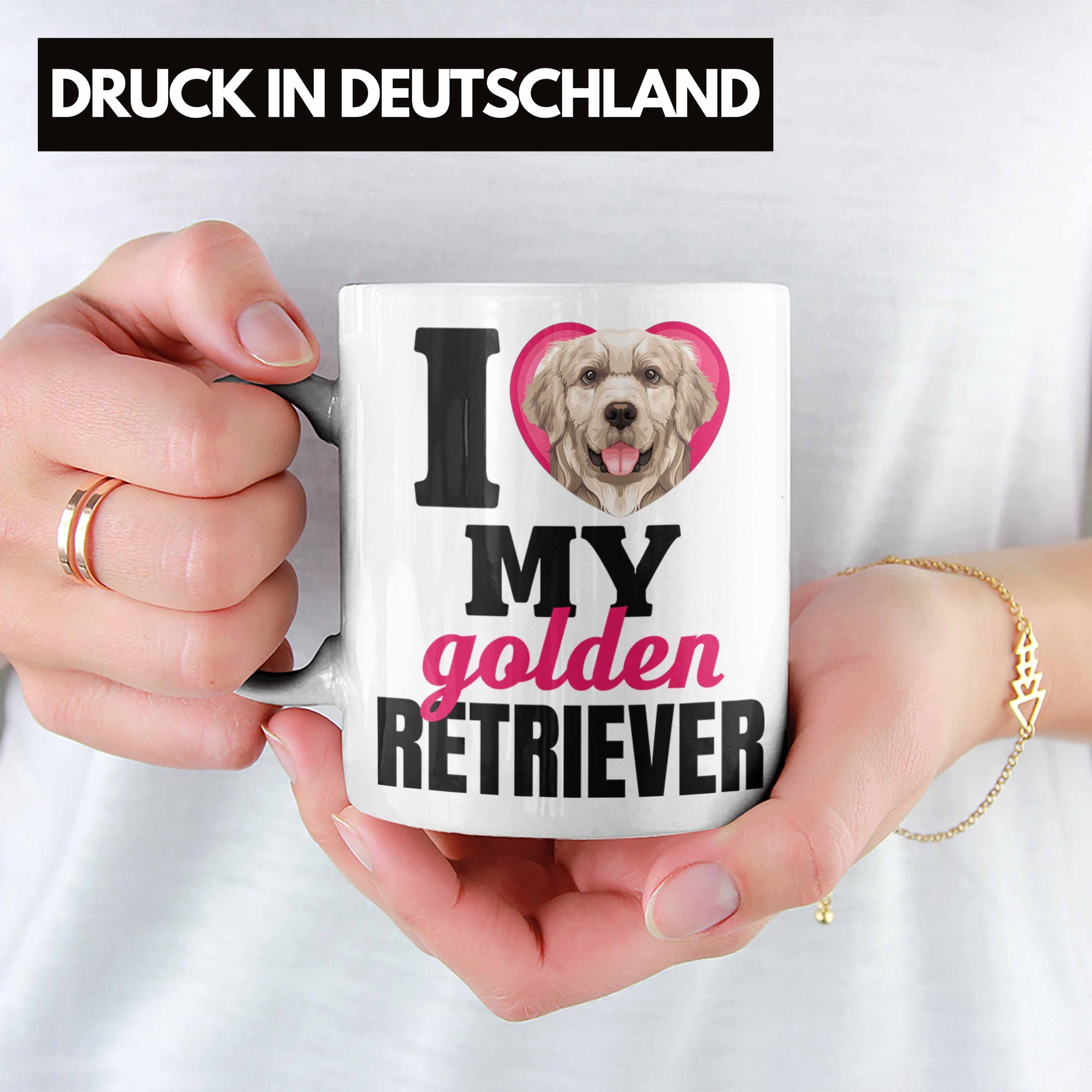 Lustiger Tasse Golden Geschenk Spruch Tasse Geschenkide Weiss Trendation Retriever Besitzerin