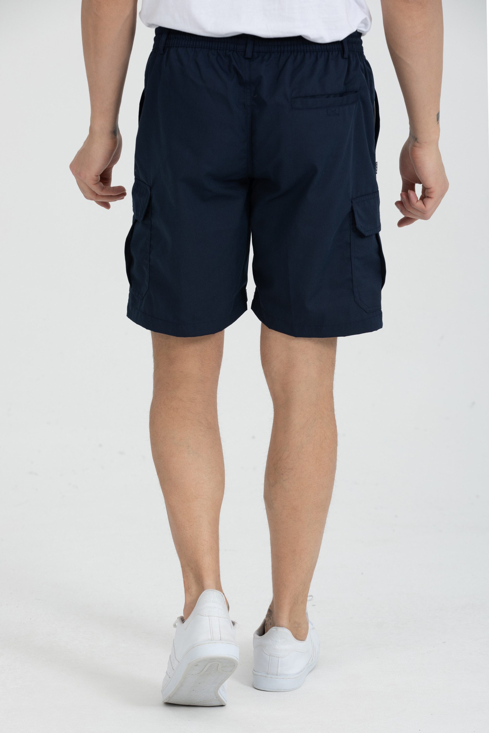 Kendindza Collection Cargoshorts Bermuda Herren Kurze Cargo Hose Schlupfhose Stretch Gummibund kurze hose Herren Cargoshorts Herren Sommer Stretch Gummibund