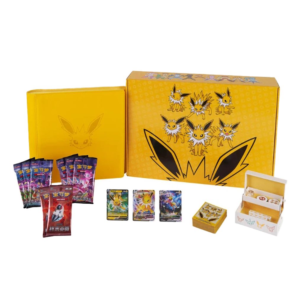 The Pokémon Company Sammelkarte Pokemon Eevee Gx Gift Box Jolteon Chinesisch