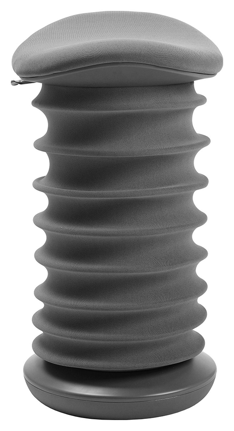 TOPSTAR Bürostuhl Sitzhocker, Sitness 4D, Kunstfaser, Grau, Ø 36 cm