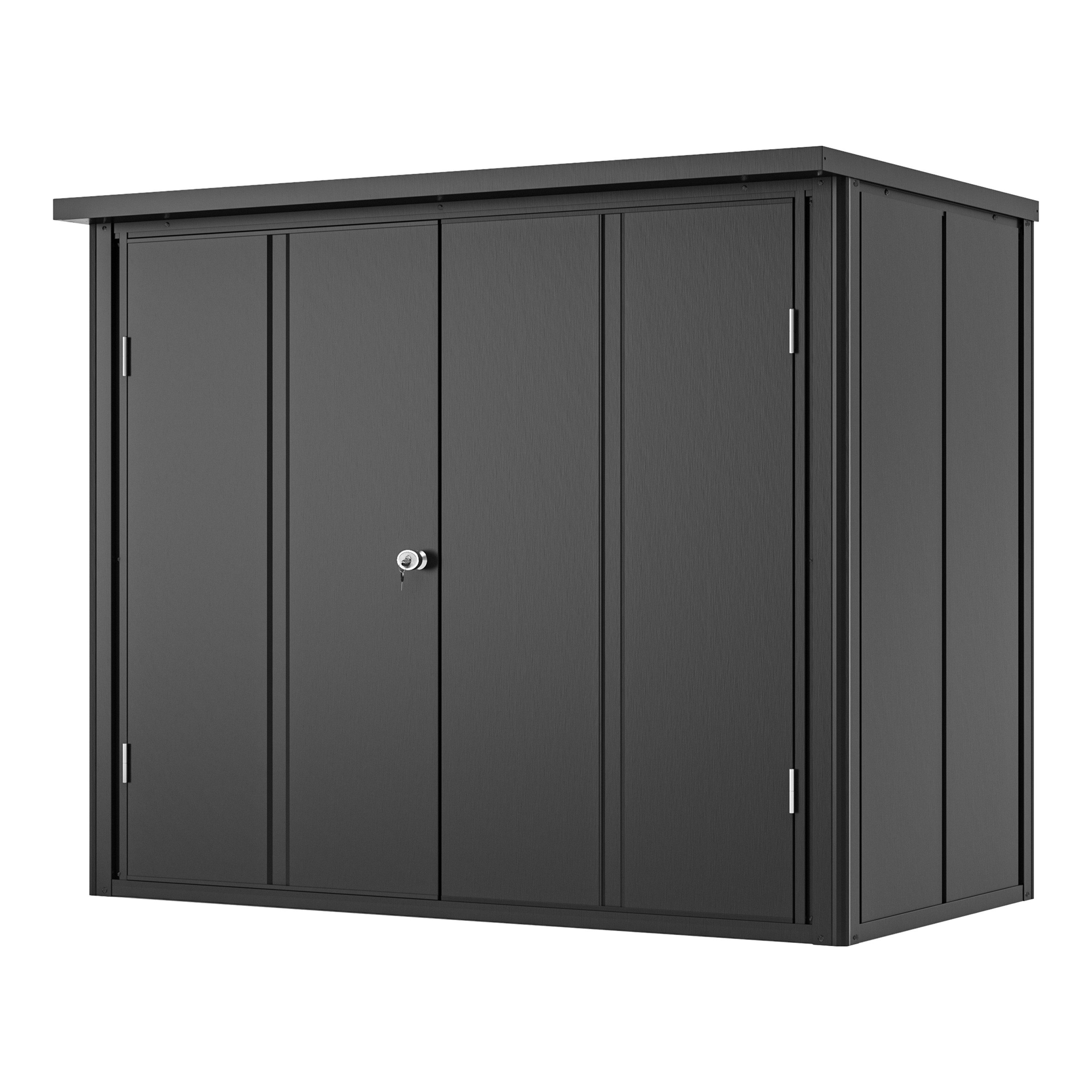 GFP Garten-Geräteschrank Gartenschrank Gerätehaus Geräteschuppen Franz 156x günstig online kaufen