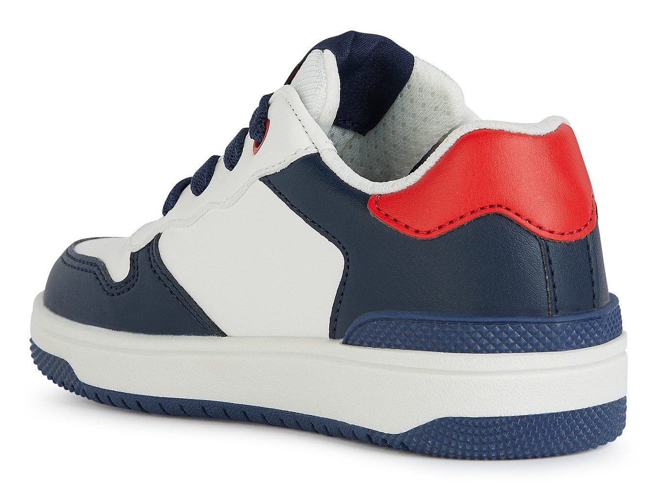 Geox J WASHIBA BOY Sneaker, Retro Sneaker, Schlupfschuh im Skater-Look