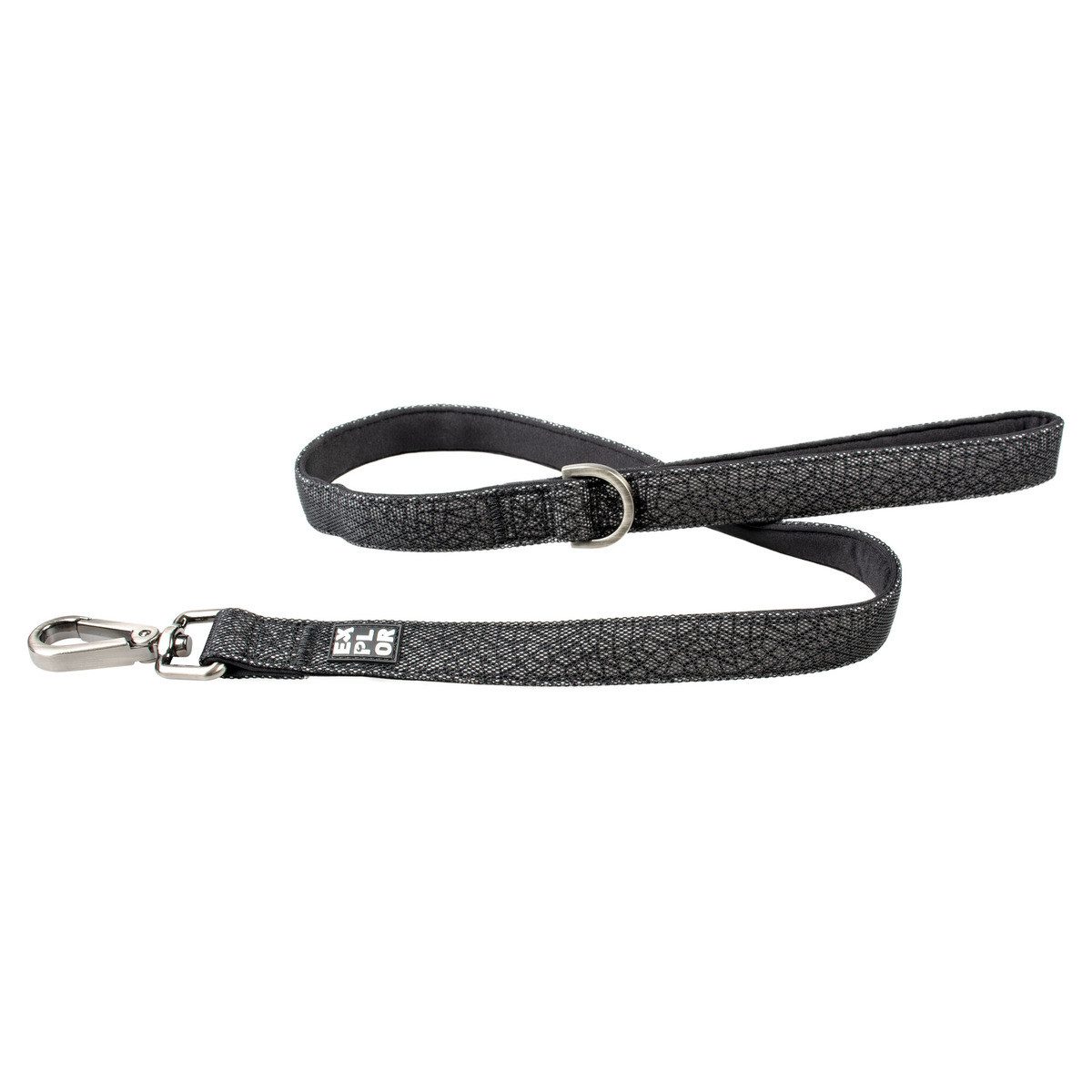 DUVO+ Hundeleine Reflektierende Leine City NY Nylon schwarz