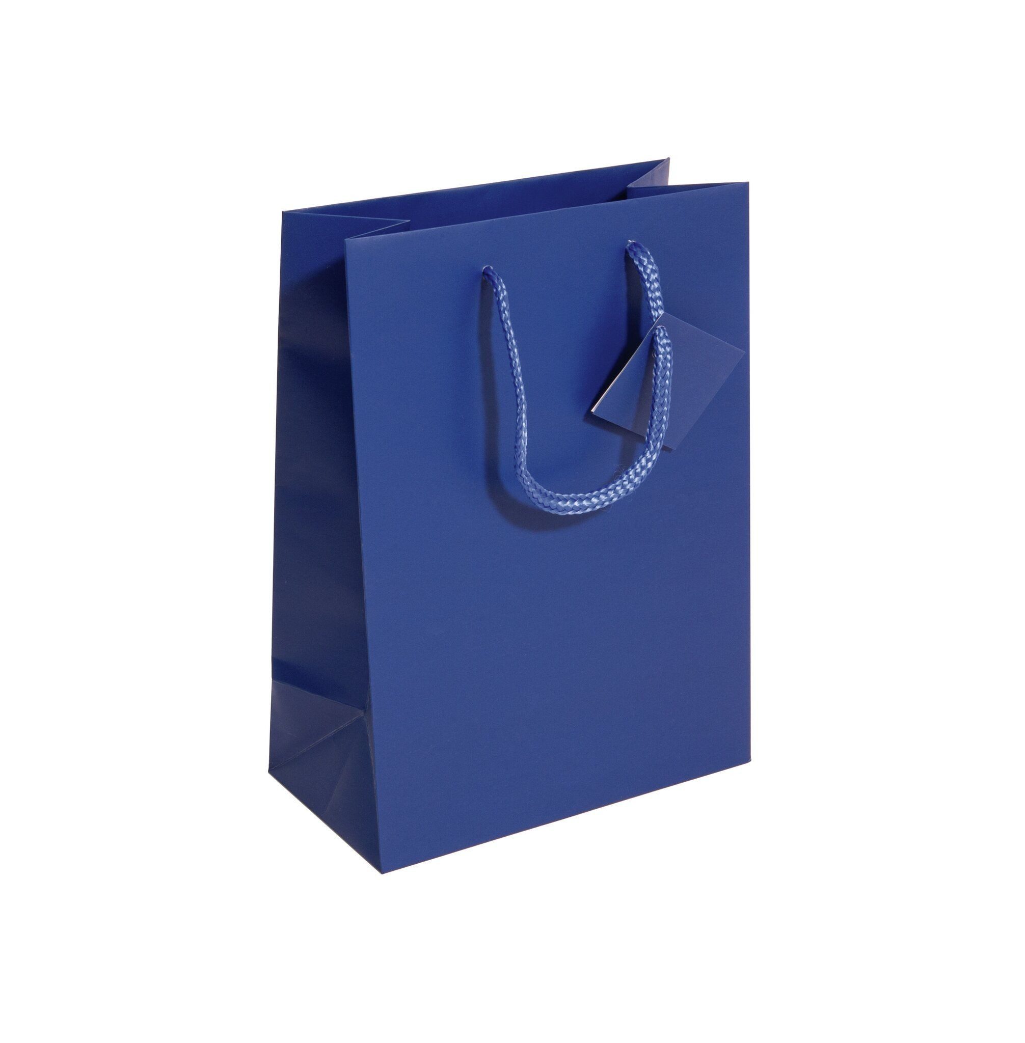 Sigel Tragetasche SIGEL GT504 Geschenktasche SIGEL klein - ultramarinblau - blau - mit