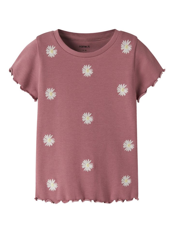 Name It T-Shirt NMFJOLEMO SS SLIM TOP BOX Baumwollmischung, slim fit