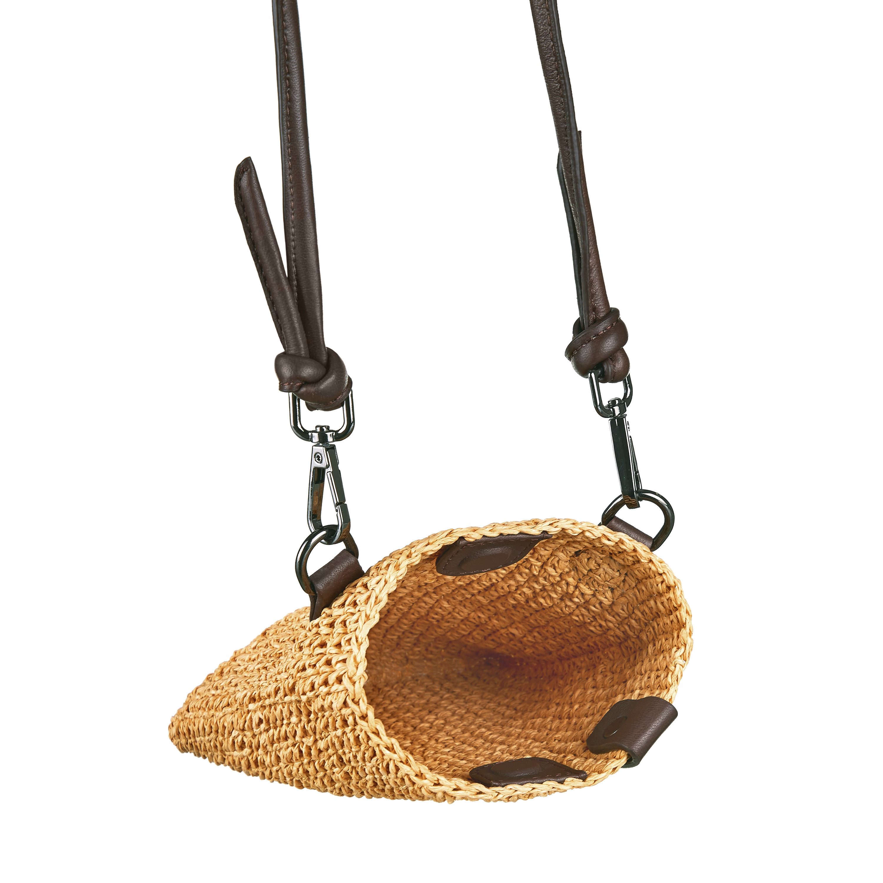 seabreeze by BULL&HUNT Handytasche seabreeze mobile Smartphonetasche aus Raffiabast