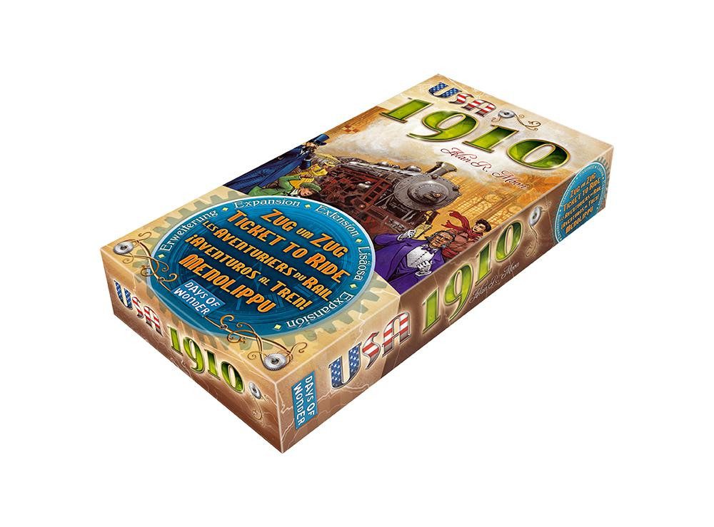 Asmodee Spiel Zug um Zug - USA 1910
