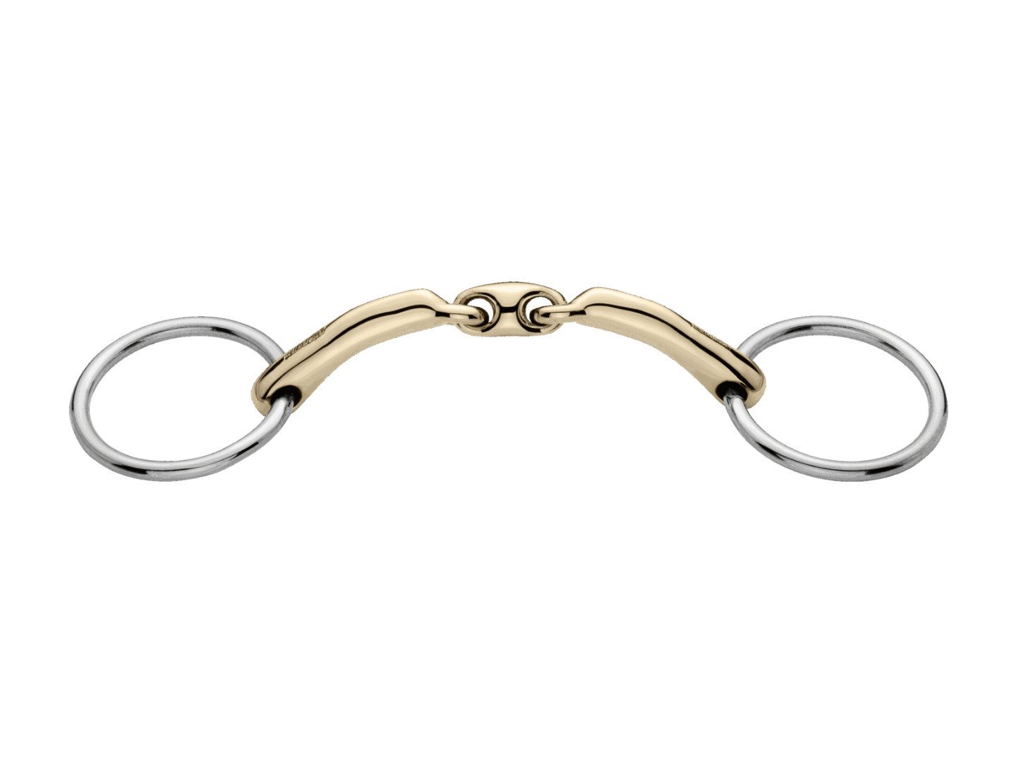 SPRENGER Trensengebiss novocontact Unterlegtrense 12 mm doppelt gebrochen - Sensogan