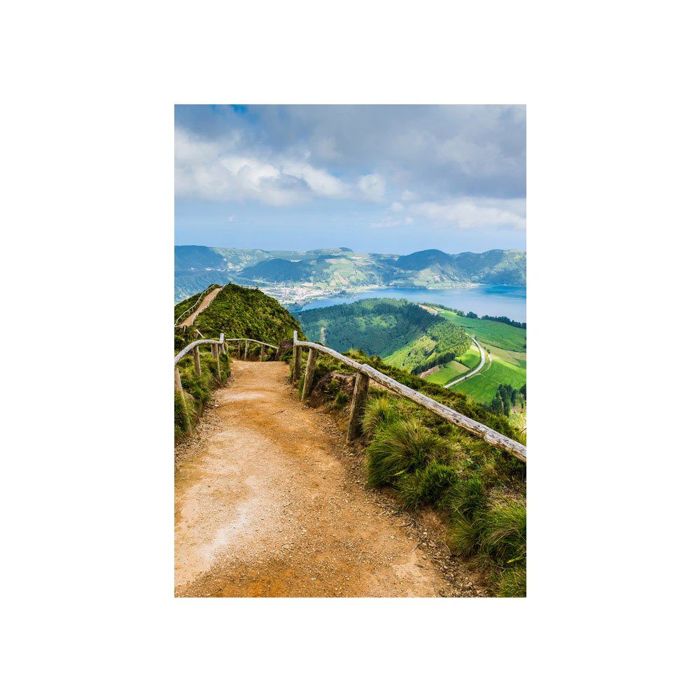 liwwing Fototapete wandern no. Landschaft Aussicht 167, Berge Fototapete Urlaub Alpen liwwing