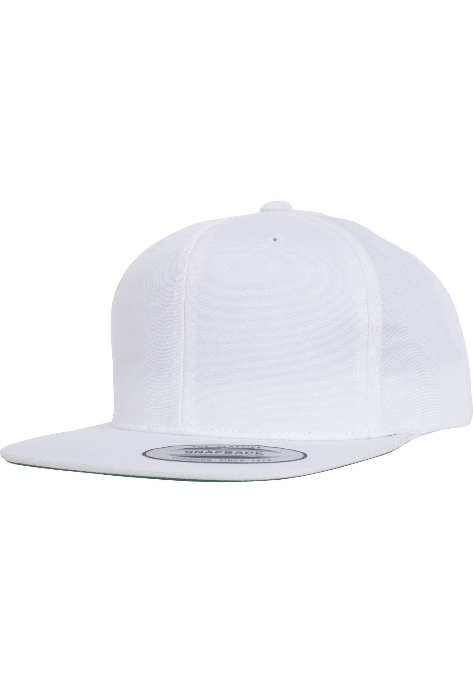Flexfit Flex Cap Snapback Twill Youth Snapback Pro-Style Cap white