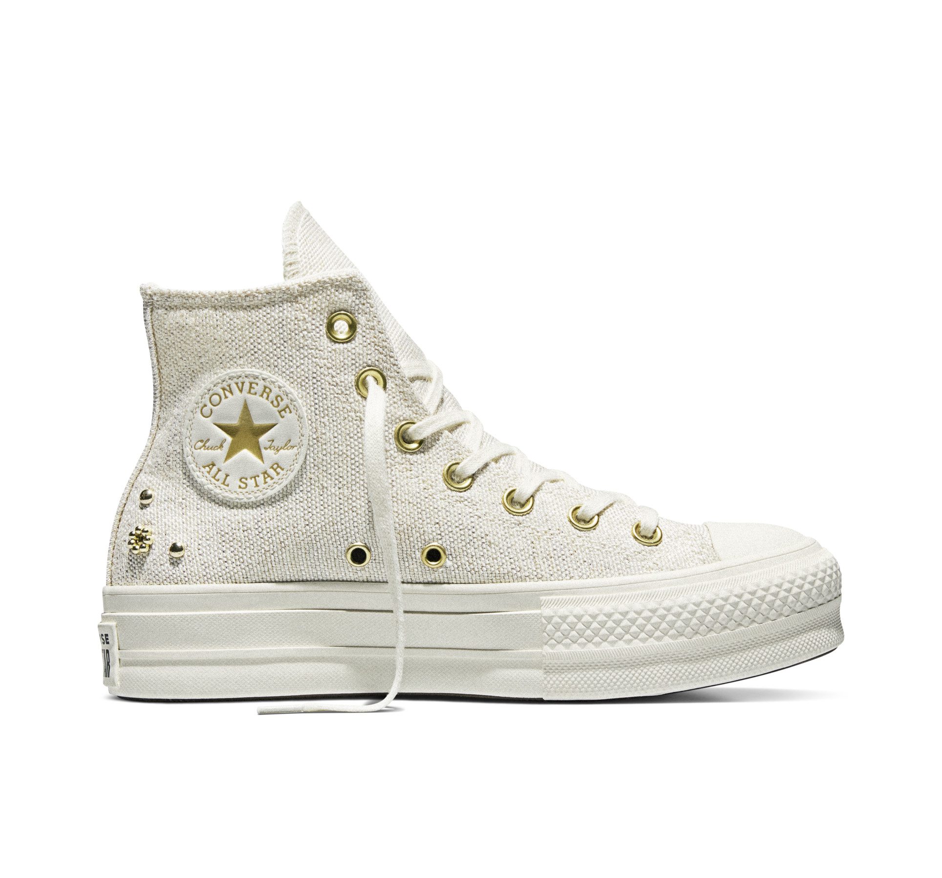 Converse CHUCK TAYLOR ALL STAR LIFT PLATFORM HEATHERED GLAM Sneaker für Freizeitaktivitäten, mit profiliertem Laufsohlenprofil