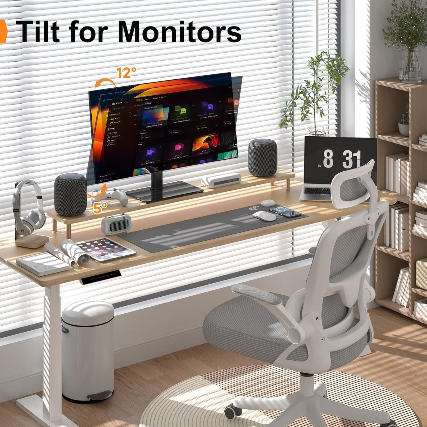 LuxusKollektion TV-Ständer Universal TV Standfuss 17-43 Zoll Monitor Ständer 3-stufig – Bild 3 von 5