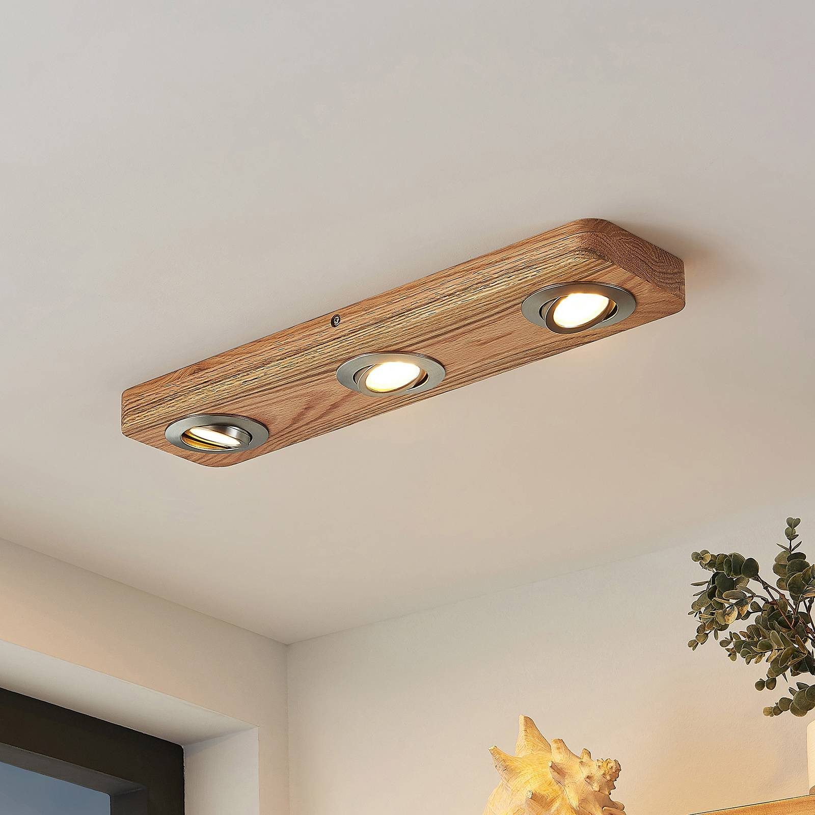Lindby Deckenleuchten Mikari, LED-Leuchtmittel fest verbaut, günstig online kaufen