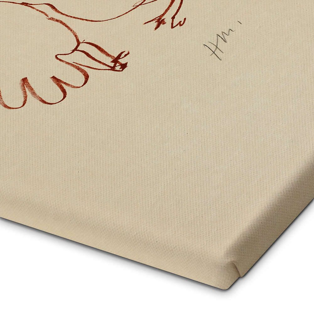 Posterlounge Wandbild Florilège des Amours de Ronsard, 1948 II, Henri Matisse, erhältlich als Poster, Leinwandbild, Wandsticker oder Acrylglasbild