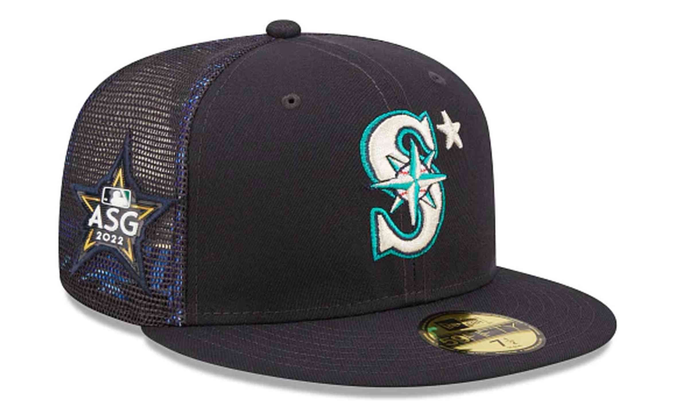 Fitted All 59Fifty Cap Era Mariners Star Seattle MLB 2022 New Game
