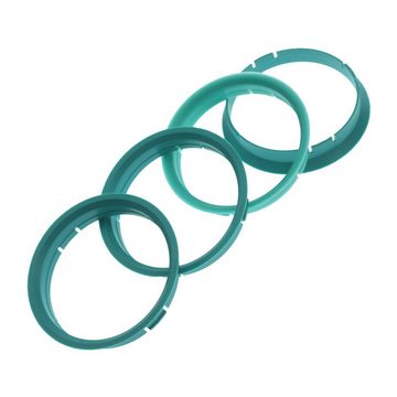 RKC Reifenstift 4x Zentrierringe Türkis Felgen Ringe Made in Germany, Maße: 72,5 x 70,1 mm