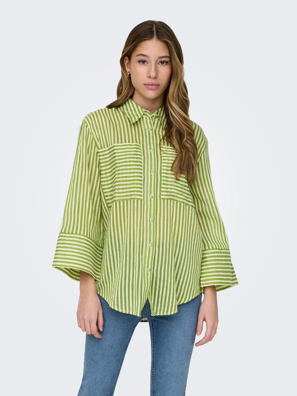 JACQUELINE de YONG Blusenshirt weite 3/4 günstig online kaufen