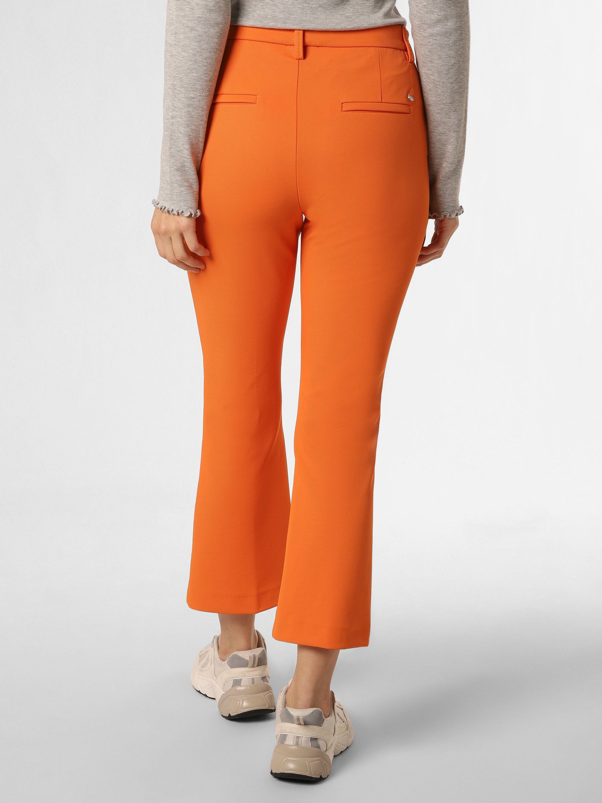 Kick orange MAC Bundfaltenhose Aida