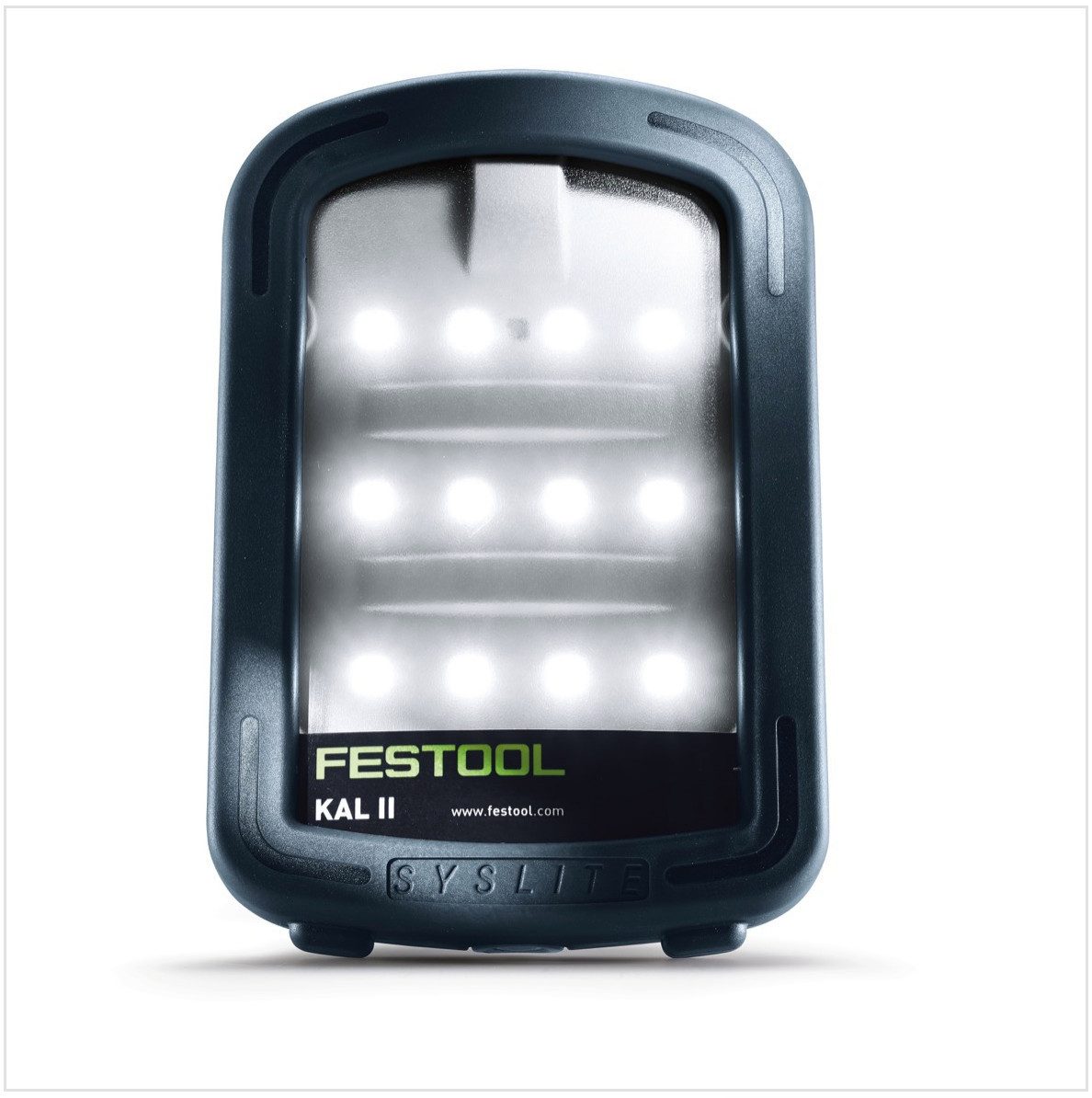FESTOOL construction spotlight with Festool work light SYSLITE KAL II and matching magnetic base