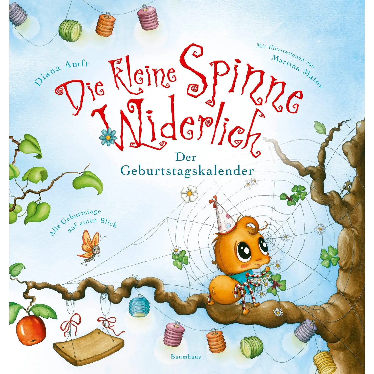 Baumhaus Verlag Wandkalender Die kleine Spinne Widerlich - Der Geburtstagskalender